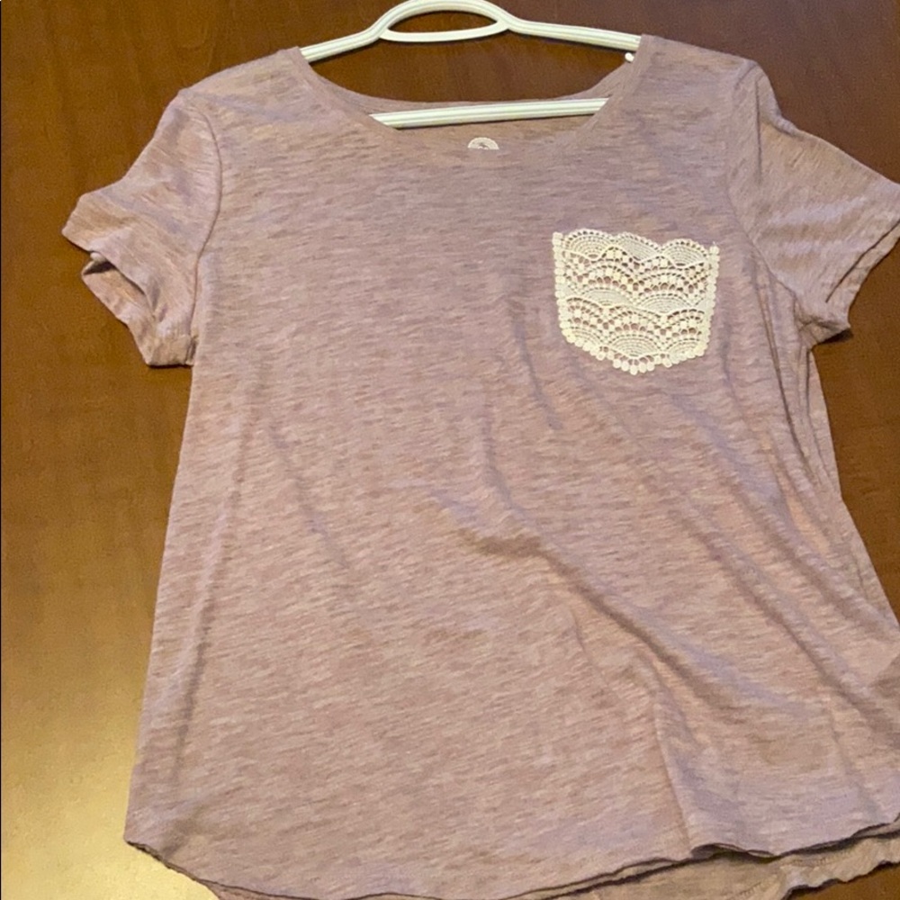 Purple t-shirt